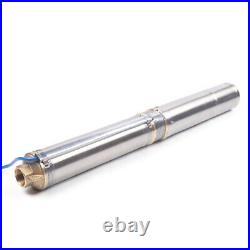550W 3.8Stainless Steel Deep Well Pump Submersible Water Pump For Garden Pool