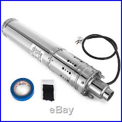 684W Solar Powered Water Pump Submersible DC 24v Stainless Steel Brushless Motor