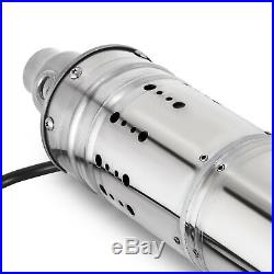 684W Solar Powered Water Pump Submersible DC 24v Stainless Steel Brushless Motor