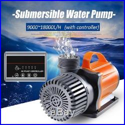 9000-18000 L/H Aquarium Fish Tank Submersible Water Pump Adjustable Controller