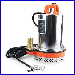 BACOENG DC 12V Farm & Ranch Solar Powered Submersible Water Well Pump 26FT Lift