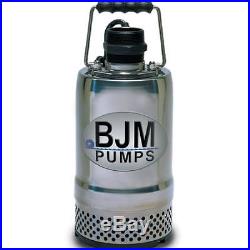 BJM Submersible Water Pump R400-115 2-inch Discharge 66 GPM 304SS Motor Housing