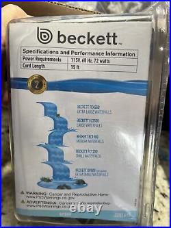 Beckett Corporation 900 GPH Submersible Pond and Waterfall Pump with Filters