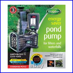 Blagdon Amphibious IQ 2250-4500 15-25W Pond Pump