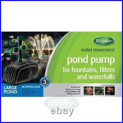 Blagdon Midipond Pump 4500 For Fountains, Filters, Waterfalls and Features