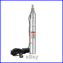 Borehole Deep Well Water Submersible Electric PUMP, 230V 14m cable, 80m Head