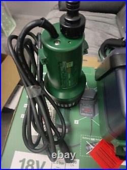 Bosch GARDENPUMP 18-2000 P4A 18v Cordless Submersible Water Pump No Batteries