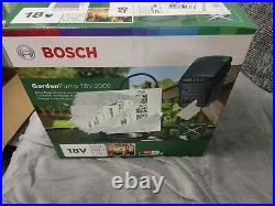 Bosch GARDENPUMP 18-2000 P4A 18v Cordless Submersible Water Pump No Batteries