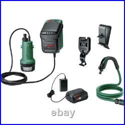 Bosch Garden Pump 18V-2000 18V Faster Garden Watering From a Rainwater Tank 1x2