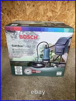 Bosch GardenPump 18V-2000 18v Cordless Submersible Water Pump 2.5ah Li-ion