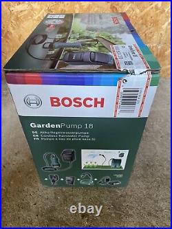 Bosch GardenPump 18V-2000 18v Cordless Submersible Water Pump 2.5ah Li-ion