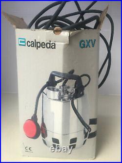 Calpeda GXVm 25-6 Submersible Dirty Water Pump with Floatswitch 240V #1150