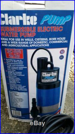 Clarke CSD3 1 Multi Stage Submersible Water Pump