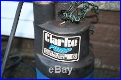 Clarke CSD3 1 Multi Stage Submersible Water Pump 7230610