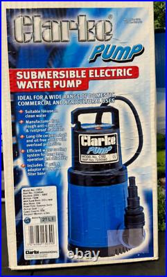 Clarke CSE400A 1½ Submersible Water Pump 7231100