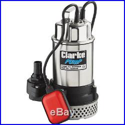 Clarke DWP100A 1 Submersible Dirty Water Pump With Float Switch
