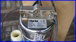 Clarke GSE2A Stainless Steel Dirty Water Submersible Pump 500 l/min 2 Pipe 240v