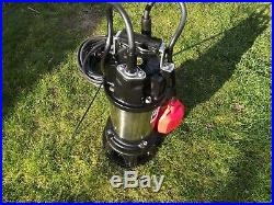 Clarke HSEC650A 2 Inch Industrial Submersible Dirty Water Cutter Pump