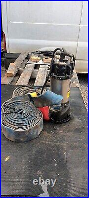Clarke HSEC651A 2 9.5m Head Industrial Submersible Dirty Water Cutter Pump