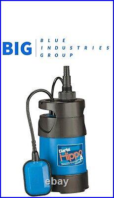 Clarke Hippo 5A Submersible Pump with Float Switch 1 1/4 Flood Pump BIG