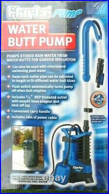 Clarke Water Butt Submersible Pump For Garden Irrigation Cwbp300