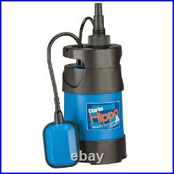 Clarke Water Pump 5a 750w Submersible With Float Switch 230v Hippo 7230536