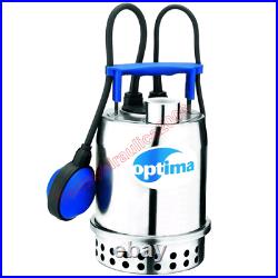 Clean Water Submersible Electric Pump OPTIMA MA EBARA0,25kW 1x230V 50Hz Float
