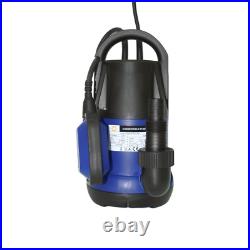 Clear & Grey water Submersible Drain Buddy Pump Automatic 230v