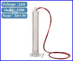 DC 24V, 192W Fountain Pump Stainless Steel Submersible Water Pump