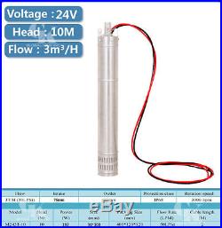 DC 24V, 192W Fountain Pump Stainless Steel Submersible Water Pump