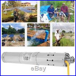 DC 24V 4m³/H Solar Powered Water Pump Farm Irrigation Submersible Deep Well inm