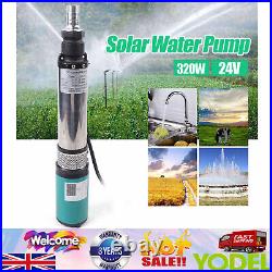 DC 24V 5m3/h Solar Water Pump Farm Ranch Submersible Bore Hole Deep Well Pump uk