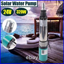 DC 24V 5m3/h Solar Water Pump Farm Ranch Submersible Bore Hole Deep Well Pump uk