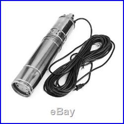DC 24V 750W 75M Solar Water Powered Pump Submersible Bore Hole Deep Well Pond