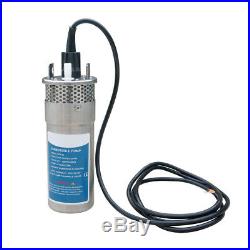 DC 24V Solar Deep Well Stainless\S Submersible Water Pump Corrosion Resistance