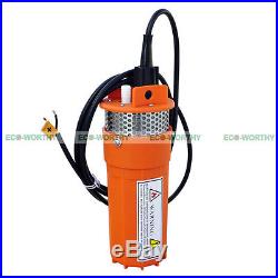 DC 24V Submersible Deep Well Pump Solar DC Battery Driven for Garden Watering