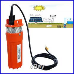 DC Submersible Well 12V Solar Water Pump &160W Poly Solar Moduel &15A Controller