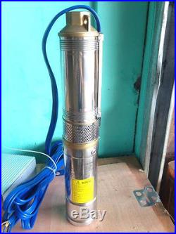DC48V 750W Solar Pump 3 Solar Submersible Pump High Pressure Solar Water Pump