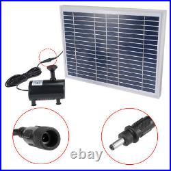 DC6V-12V 10W Solar Power Fountain Water Pump Panel Kit Pool Pond Submersible