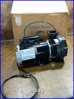 DOLPHIN 12500 GPH Water PUMP for Aquaculture Hydroponic Aquaponic Systems 1.5 HP