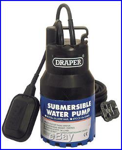 DRAPER 144L/Min 350W 230V Submersible Water Pump with Float Switch 35465
