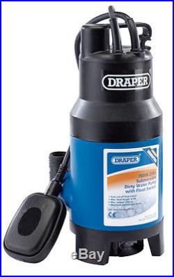DRAPER 235L/Min 700W 230V Submersible Dirty Water Pump with 8.5M Lift 35467
