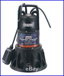 DRAPER 320L/Min 1000W 230V Submersible Dirty Water Pump with Float Switch 69690