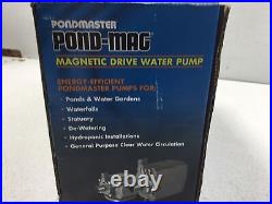 Danner POND-MAG 950 GPH Model 9.5 Magnetic Drive Water Pump Koi Pond Fish NEW
