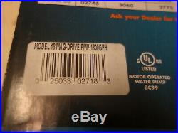 Danner Supreme Aqua-Mag Magnetic Drive 18 Utility 1800 GPH Water Pump NEW