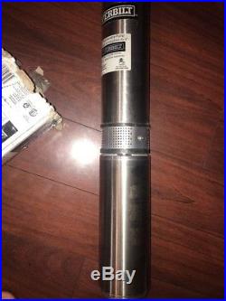 Deep Well Submersible Pump 3/4 HP 230 V 3 Wire Motor 10 GPM Potable Water Pump