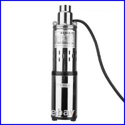 Deep Well Submersible Pump 48V DC Stainless Steel Electric Water Pump Deep Well
