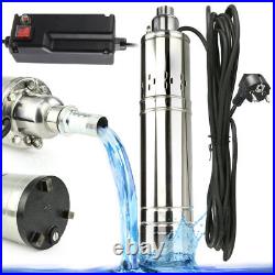 Deep Well Submersible Pump Water Stainless Steel 1080 l/h 50m head