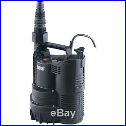 Draper 120L/Min 300W 230V Submersible Water Pump with Float Switch Home/Garden