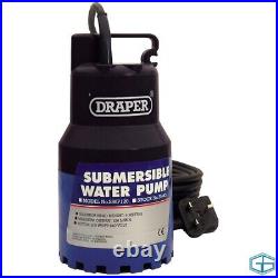 Draper 120l/min Submersible Water Pump (200w) Stock No 35463